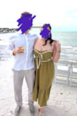 I wore this dress to attend a beach wedding. It was perfect! Great quality and fits true to size (maybe even a bit large). The only thing is the tie in the front does not stay, so I had to pin that with little safety pins. Other than that, great purchase!! - Danielle D.