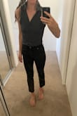 I've really been into anything collared lately and this was a nice addition to my wardrobe. The material is really nice and it fits just like it looks in the picture. - Anne D.