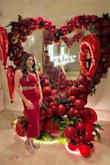 I probably should have sized up but was low on time to exchange. Good material, color matched the description, and overall, it was cute for Valentine's Day. The top is tight so if you're blessed in that department, size up! - Courtney W.