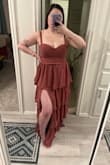 Overall this dress is cute and comfortable, but the wired breast cups did not fit me. I did not feel secured in the straps either. Ultimately, I will be returning this for another style. - Jordan M.