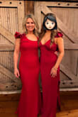 I wore this perfect dress to my daughter's sorority Red Dress Gala at Ole Miss. It was a perfect red to complement my pale Scandinavian complexion, a perfect mix of stretchy and snug in the right places, a perfect weight, easy to steam in my hotel room, and a perfect blend of classy and sexy, AND it even covered my walking boot perfectly! - Angie M.