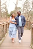 Amazing fabric, very flattering & super comfortable! I wore it for our engagement pictures. - Alex J.