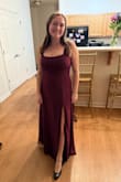 I have this dress in black and sage green too! This color was so beautiful! You can wear it with or without a bra! - Maison D.