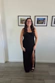 I received a ton of compliments on this dress. I was nervous about the size because I was recommended that XL would fit best. I usually wear a L so I went with my normal size. I'm glad I did! - Jennifer W.