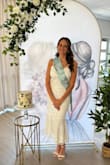 This dress was absolutely perfect for my bridal shower. I have received tons of compliments and felt so confident. It fit perfectly and was very comfortable. - Jessica B.
