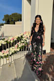 I was a little skeptical because maxi dresses tend to be a little too long for my height but this dress fit perfectly. I wore it to a black tie wedding, and it was definitely one of a kind. The material was perfect and flowers on the dress looked so beautiful. - April A.