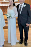Amazing Find! I wanted a long sleeve dress for my church validation ceremony. I did want to spend $$$ like I did for my civil ceremony. This dress was elegant and looked way more expensive than dresses I tried on that were 5 times the cost. It's form fitted so Spanx are a must. It looked exactly like the picture! Thanks Lulus! - Debbie W.