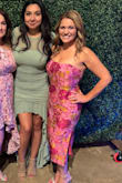 This dress was perfect and I received so many compliments! I did have to have it hemmed since I'm so short, but otherwise it was a perfect fit for me! I wore to a "Secret Garden" gala and was so happy with it. The boning is a little uncomfortable while sitting but nothing terrible! - Stefanie H.