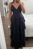 I got this to wear to a wedding and I love it! The only thing is that the cup area is a little too large/loose so I need to get it tailored. - Dana F.