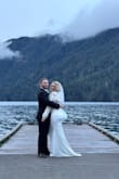 I cannot believe how perfect this $40 dress is! It is perfect for my elopement and the material is very bridal! Makes my waist look so snatched and it's so flattering on the back and stomach area. Best quality for an unbelievable price!! It was perfect for my elopement! - Alisha P.
