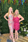 Love this dress!! It's fully see through, but I got away with just wearing nude underwear and a sticky bra underneath. You couldn't really tell unless you really looked hard. Got lots of compliments and not too scratchy with the sequins - Emma M.