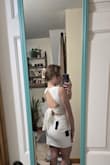 I am so happy with this, I'm upset I have to wait so long for the event to wear it! I feel like the part where it buttons over your shoulders could be a little tighter, but it's not a big enough deal to really care. I ordered a small - Clarissa T.