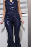 Inspired by Benson Boone and his sparkly jumpsuits I'm looking to find something that makes me feel just as fabulous and like I could flip off of a piano if I felt like it. This does the trick! - Sarah W.