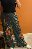 The waist is small and flattering if your stomach is on the flatter side. If you have a fupa they could accentuate it. I originally bought the pants for a dinner in Hawaii with dressy sandals. I ended up wearing them on the plane with white sperrys and both outfits were cute. - Danielle P.