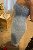 I don't know how they can charge a little over $100 for this dress. It's drop dead gorgeous, looks so expensive. I'm obsessed!!! The color is so gorgeous. - Rachel D.