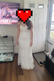 Loved this, fit perfectly. The only problem is the bust area is completely see-through. Didn't like it that much but a good nude bra will take care of that or a lining put in. A little short for my liking for the shoes I wanted to wear, but a 2 inch heel would be perfect for me in this dress. - Corrina S.