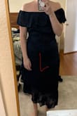 I ordered a medium at first (my normal size) and it was too tight. I could get it to zip (barley) but it was too tight. I ordered a large as an exchange and it is a little too big. I love the dress so I am keeping it and going to strategically safety pin it to make it work. The large length isn't ideal either, I liked where the medium hit. - Daniel S.