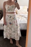 Too tight in the bust and too big in the waist - Hannah H.