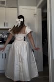 I bought this for my bridal shower and it's absolutely adorable!! Very good material, nice fit, pretty color! - Ariana P.