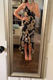 I love this dress! It's exactly what I was hoping for. It's lightweight and gives a really nice illusion of an hourglass figure. I can't wait to wear it to a wedding in April. - Robyn B.
