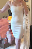 Purchased for my bridal shower and for an athletic figure, it looks great! - Rachel B.
