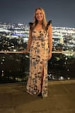 Lulus is my go to for formal dresses! I loved this dress and received so many compliments all nights! The split was a little high, but I felt comfortable when standing! I was able to wear a regular strapless bra! - Malorie B.