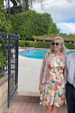 I loved this dress as soon as I saw it for an early spring wedding in Arizona. Since it was an outdoor venue, I decided to cut to cocktail length which was perfect for the warm day. it is very fitted in the waist, and I wish it had some elastic in the waist for "give". But overall, I was very pleased and received many compliments. - Linda H.