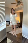 This dress is perfect for my downtown Nashville engagement pictures session! It fits perfectly and is very flattering :) - Samantha R.