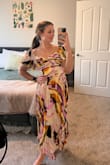 Love this style so much! It's very flattering and I feel even prettier on. Wearing this to an upcoming spring wedding. - Regina S.