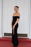 The dress fit perfectly, however, the zipper was incredibly difficult to zip. It took 3 people to get it zipped. It gets stuck on the seam going around the waist. Other than that, I loved it! - Amy M.