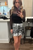 I bought this to go to a New Year's party. Love the fun sequins and will definitely be wearing next holiday season! - Courtney J.
