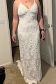 Just beautiful. Went with a simple dress from lulus but it's really pretty. - Jacqueline W.
