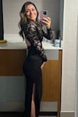 I felt sexy and elegant in this dress. I wore it to a black tie wedding. It was comfy, form fitting and photographs beautifully. - Amber J.