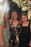 This dress was perfect for a black tie wedding I went to! Fit perfectly, just needed to hem it. I'm 5'4 and wore 4 inch heels. Love the design and feel. Got so many compliments! - Jenna F.