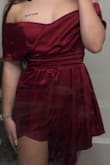 This dress is so cute one! I have longer legs so the short asymmetrical side of the dress is higher than I expected, but it covers everything perfectly! It's also very comfortable. - Jeralyn C.