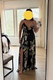 This dress is beautiful and the quality is great! I'm a 36D and get self conscious about how things fit around my boobs. I'm returning this only because I found a different dress I like more. This was my second choice though. - Monica F.