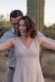 I bought this dress for engagement photos and at first didn't love how it fit from the waist up. It was gaping too much. My fiancé liked it so I kept it, and when it was too late to return it for something else, I was reading the reviews and saw someone say shortening the shoulder straps fixed it. I'm not a great seamstress but I made it work and loved how it looked! Very comfortable, flowy, flattering. - Jordan L.