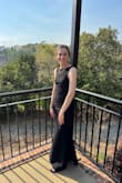 This dress was absolutely wonderful! The sizing was accurate as I'm typically an XS and ordered an XS, and it was perfect! The dress is long though, so it does need to be hemmed or maybe wear some really tall heels with it. - Charissa H.