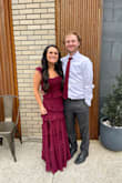 Being only 5 foot, I knew I was gonna have to hem it. Ended up bunching the dress up 6 inches and still looked so beautiful. Exactly what I was looking for. - Madison M.
