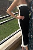 I loved this dress!! Super comfortable and flattering. I was the wedding planner and guest and was able to run around and take care of things while still feeling pretty. - Laura B.