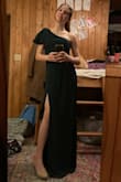 This dress is GOREGOUS! It fit perfectly, and is a really nice material - Annie V.