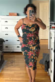 Fits like a glove. Love how it's form-fitting and has some stretch. Can't wait to wear it out. - Annette L.
