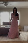 Beautiful! Fits like a glove on me. Super flowy, comfortable, and flattering at the same time. Love!!!! - Sarala K.