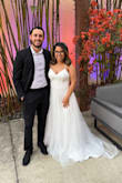 The dress was perfect for my ceremony, I loved every detail in this dress, I feel very comfortable; the material is of excellent quality. I recommend it. I'm very happy with my purchase. - Marielle M.