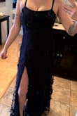 For my engagement party. Had to get it hemmed to fit my body a bit better, but I'm so happy with the result. - Alana S.