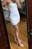 This dress fits so perfectly and is everything I wanted in a graduation dress! - Sydney D.