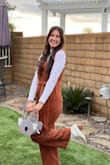 Wore this for Easter and received so many compliments. I love the corduroy fabric! - Michelle B.