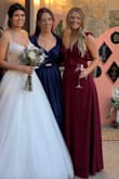 This dress was so comfortable! I wore it from 4pm until 6am in Spain for the most beautiful wedding. This dress also traveled very well, did not wrinkle! Definitely will be wearing it again! - Meghan M.