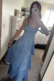 I absolutely love this dress. I was worried buying online because of sizing, but it runs pretty true to size and it is definitely tall girl friendly - Aurora H.