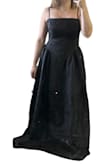 This dress would be perfect if it hit correctly at the waist. This isn't a dig at the dress but more it was not suitable for my body. The drop waist needs to hit perfectly to be 100% flattering. The dress is stunning but also the fabric is thin, so there's not a lot of structure on it's own, I wish there was boning in the bodice. Pro- adjustable straps - Morgan R.